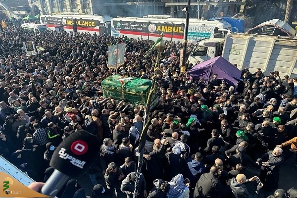 تشییع نمادین پیکر امام کاظم (ع) با حضور میلیونی زائران 2
