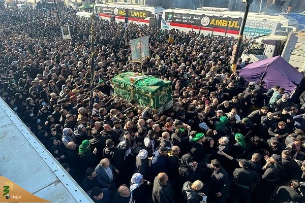 تشییع نمادین پیکر امام کاظم (ع) با حضور میلیونی زائران 2