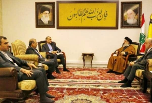 امیرعبداللهیان با سیدحسن نصرالله دیدار کرد