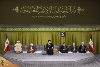 دیدار مسئولان نظام و سفرای کشورهای اسلامی با رهبر انقلاب 15