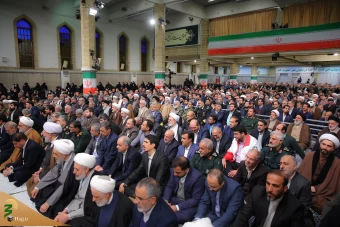 دیدار مسئولان نظام و سفرای کشورهای اسلامی با رهبر انقلاب 18