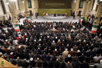 دیدار مسئولان نظام و سفرای کشورهای اسلامی با رهبر انقلاب 43