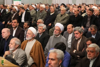 دیدار مسئولان نظام و سفرای کشورهای اسلامی با رهبر انقلاب 45