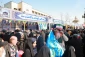 استقبال مردم از غرفه فرهنگی مجموعه حج و زیارت در راهپیمایی یوم الله 22 بهمن 9