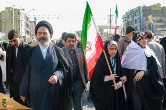 حضور در راهپیمایی پرشکوه 22 بهمن  12
