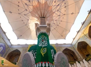 آذین بندی آستان مطهر علوی به مناسبت اعیاد شعبانیه+عکس 3
