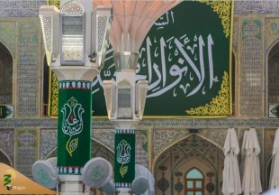 آذین بندی آستان مطهر علوی به مناسبت اعیاد شعبانیه+عکس 3