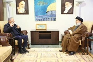 دیدار و گفتگوی نصرالله و النخاله درباره رویدادهای غزه