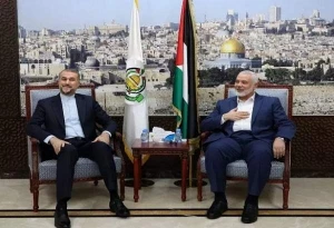 دیدار امیرعبداللهیان با اسماعیل هنیه