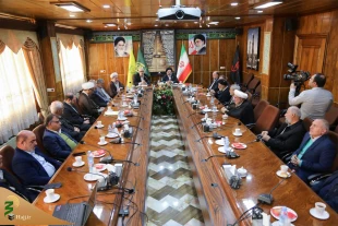 دیدار سرپرست حجاج ایرانی و رئیس سازمان حج وزیارت با جانبازان مجموعه حج و زیارت 7