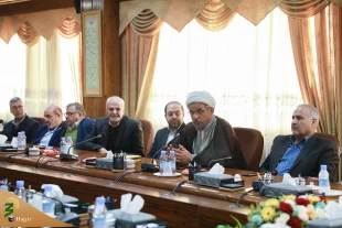 دیدار سرپرست حجاج ایرانی و رئیس سازمان حج وزیارت با جانبازان مجموعه حج و زیارت 9