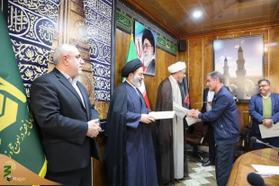 دیدار سرپرست حجاج ایرانی و رئیس سازمان حج وزیارت با جانبازان مجموعه حج و زیارت 10