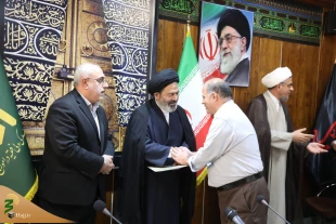دیدار سرپرست حجاج ایرانی و رئیس سازمان حج وزیارت با جانبازان مجموعه حج و زیارت 13