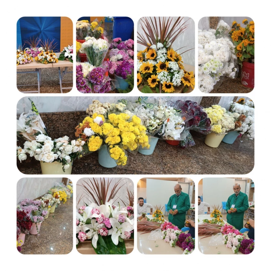 گل آرایی بین الحرمین