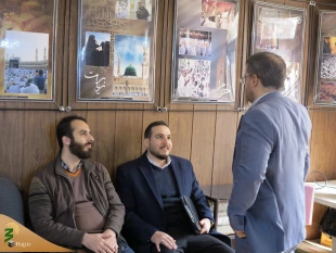 برگزاری مصاحبه متقاضیان تشرف به عنوان معاون آموزشی کاروان عتبات عالیات در دفتر بعثه استان خراسان رضوی  4