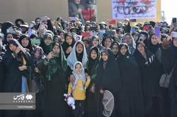 مراسم استقبال از پیکر‌های ۳۴ شهید تازه تفحص‌شده در مرز شلمچه 6