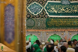 گزارش تصویری از حال و هوای ماه مبارک شعبان در حرم مطهر علوی 7