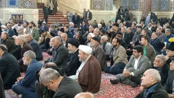 حضور نماینده ولی فقیه درامورحج و زیارت درجمع زائران ایرانی حرم سیدالشهداء(ع) 3