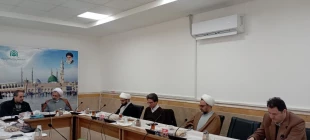 دیدار رئیس و اعضاء هیات علمی دانشکده الهیات و معارف اسلامی دانشگاه علامه طباطبایی از پژوهشکده حج و زیارت 5