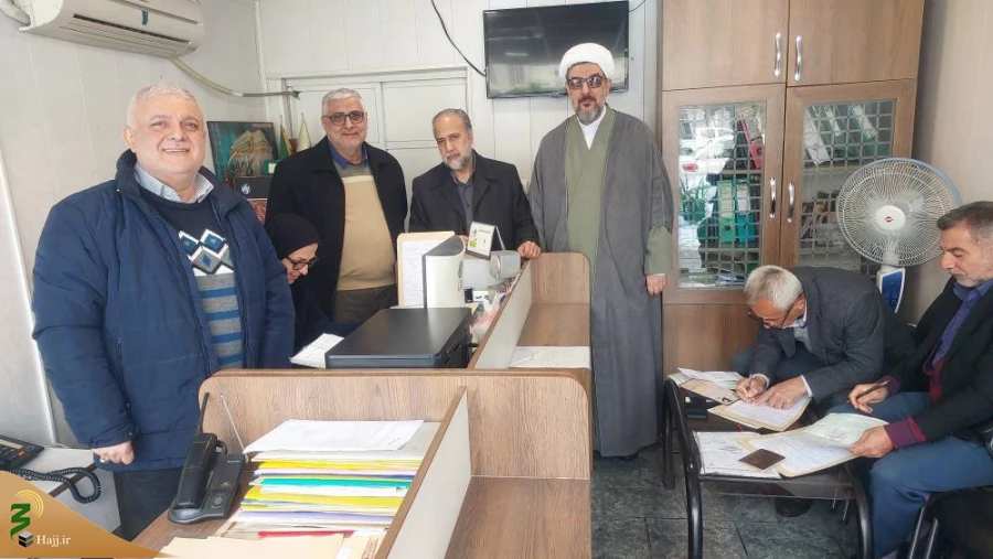 گزارش تصویری / بازدیدمیدانی از فرآیند ثبت نام زائرین حج تمتع 1403 استان گیلان 6