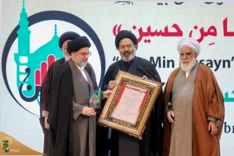 آئین اختتامیه دومین جشنواره فرهنگی هنری  انا من حسین  23