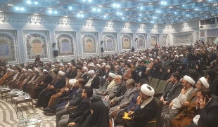 آیین نکوداشت سالگرد ارتحال آیت‌الله واعظ طبسی در حرم رضوی 3