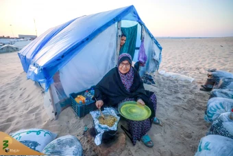 آغاز ماه مبارک رمضان در غزه 11