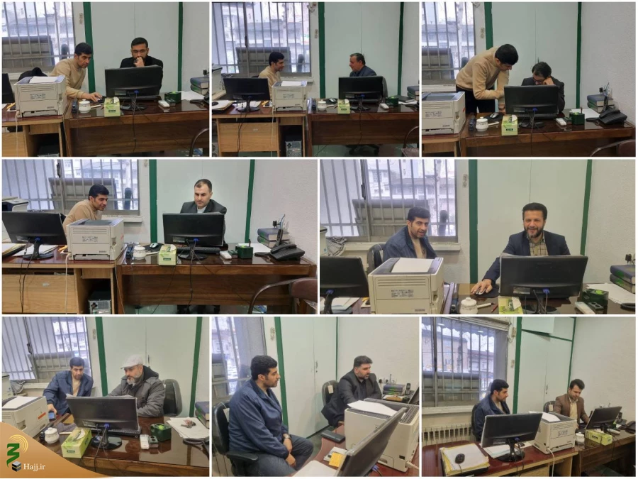 برگزاری مصاحبه عوامل اجرایی حج تمتع و مدیر راهنمای عتبات عالیات در استان گیلان 4