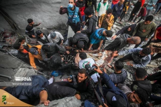شهادت ۱۲ فلسطینی در بمباران غزه