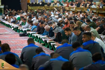 برنامه جزء خوانی قرآن کریم در حرم مطهر حضرت امام حسین علیه السّلام 14