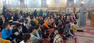 ویژه برنامه کودکان حسینی(ع) در کربلا برگزار شد 2