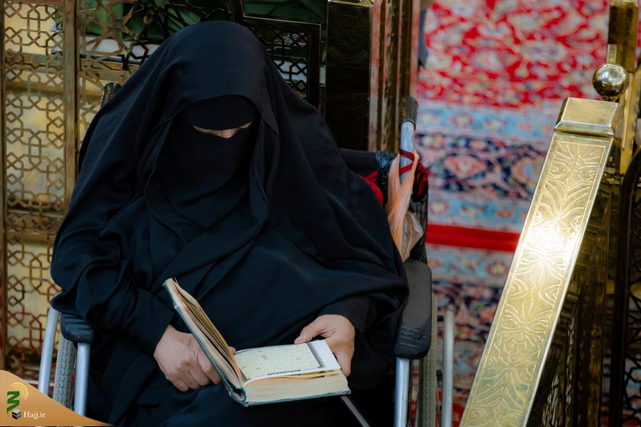 مراسم جزء خوانی قرآن کریم در حرم حضرت ابالفضل العباس علیه السلام 3