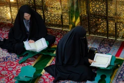 مراسم جزء خوانی قرآن کریم در حرم حضرت ابالفضل العباس علیه السلام 4