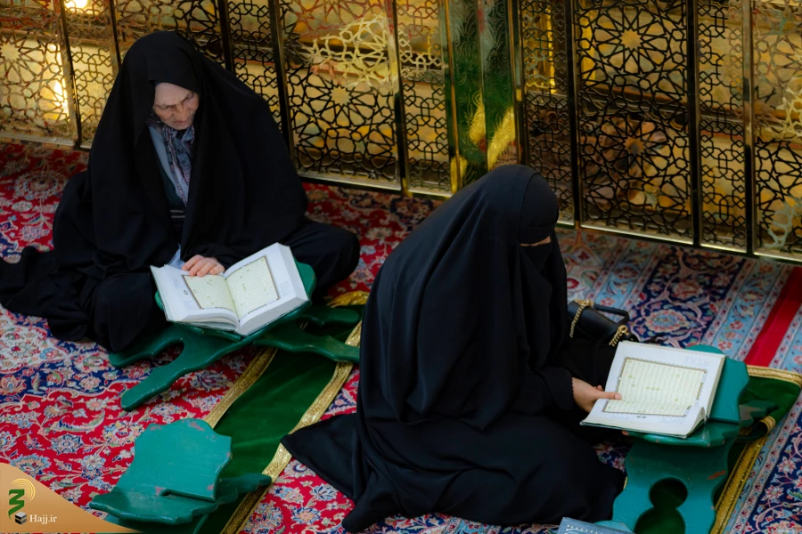 مراسم جزء خوانی قرآن کریم در حرم حضرت ابالفضل العباس علیه السلام 4