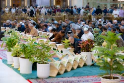 مراسم جزء خوانی قرآن کریم در حرم حضرت ابالفضل العباس علیه السلام 5