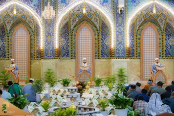 مراسم جزء خوانی قرآن کریم در حرم حضرت ابالفضل العباس علیه السلام 10