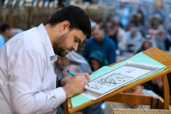 مراسم جزء خوانی قرآن کریم در حرم حضرت ابالفضل العباس علیه السلام 7