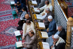 مراسم جزء خوانی قرآن کریم در حرم حضرت ابالفضل العباس علیه السلام 13