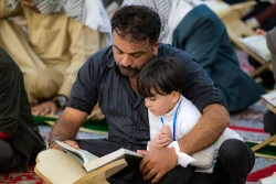 مراسم جزء خوانی قرآن کریم در حرم حضرت ابالفضل العباس علیه السلام 15
