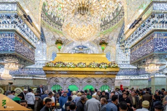 مراسم تحویل سال 1403 در حرم مطهر حضرت امام حسین علیه السّلام 4