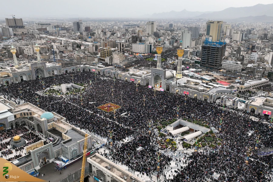 تحویل سال ۱۴۰۳ در حرم مطهر امام رضا علیه‌السلام 14