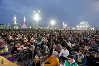 تحویل سال ۱۴۰۳ در حرم مطهر امام رضا علیه‌السلام 8