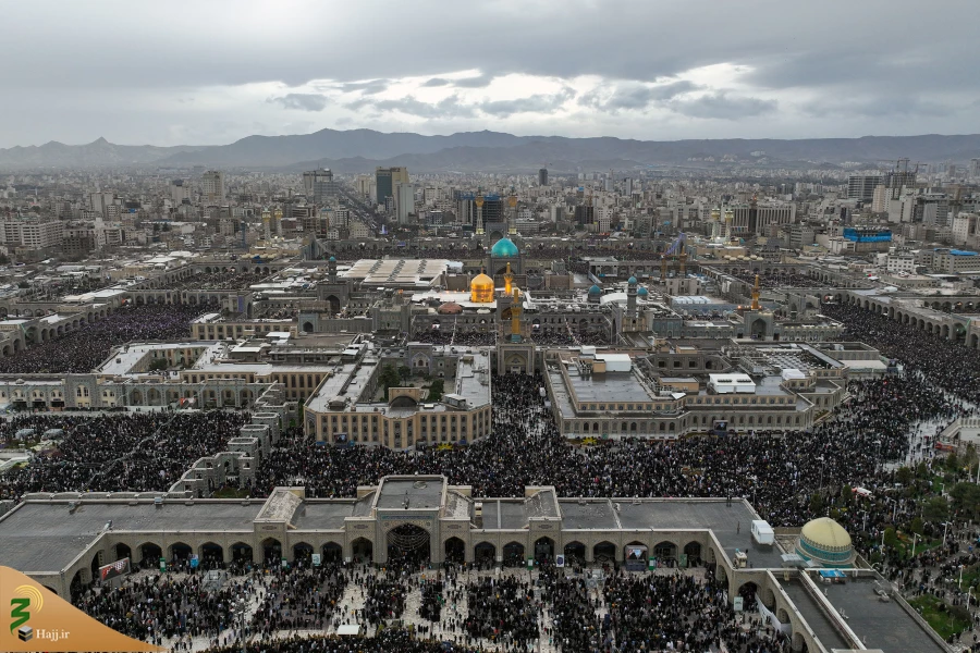 تحویل سال ۱۴۰۳ در حرم مطهر امام رضا علیه‌السلام 15
