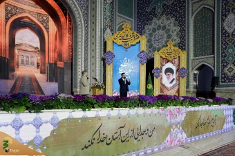 تحویل سال ۱۴۰۳ در حرم مطهر امام رضا علیه‌السلام 19