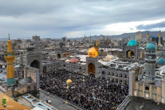 تحویل سال ۱۴۰۳ در حرم مطهر امام رضا علیه‌السلام 12