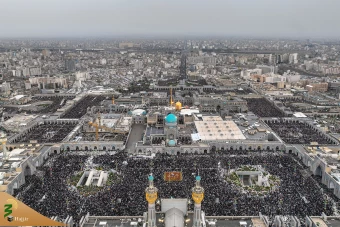 تحویل سال ۱۴۰۳ در حرم مطهر امام رضا علیه‌السلام 28