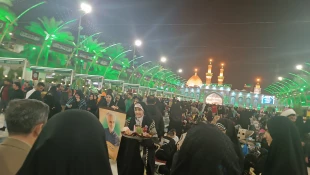 گزارش تصویری کربلا در تحویل سال نو 7