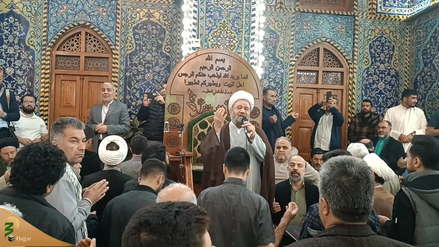 مراسم ویژه تحویل سال نو در حرم امام حسین(ع) برگزار شد+ فیلم 2