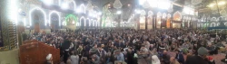 مراسم ویژه تحویل سال نو در حرم امام حسین(ع) برگزار شد+ فیلم 2