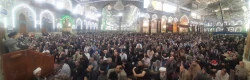 مراسم ویژه تحویل سال نو در حرم امام حسین(ع) برگزار شد+ فیلم 6